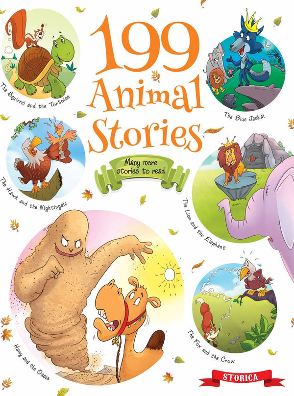 199 Animal Stoies - Exciting Animal Stories For 3 To 6 Year Old Kids The Kids Circle