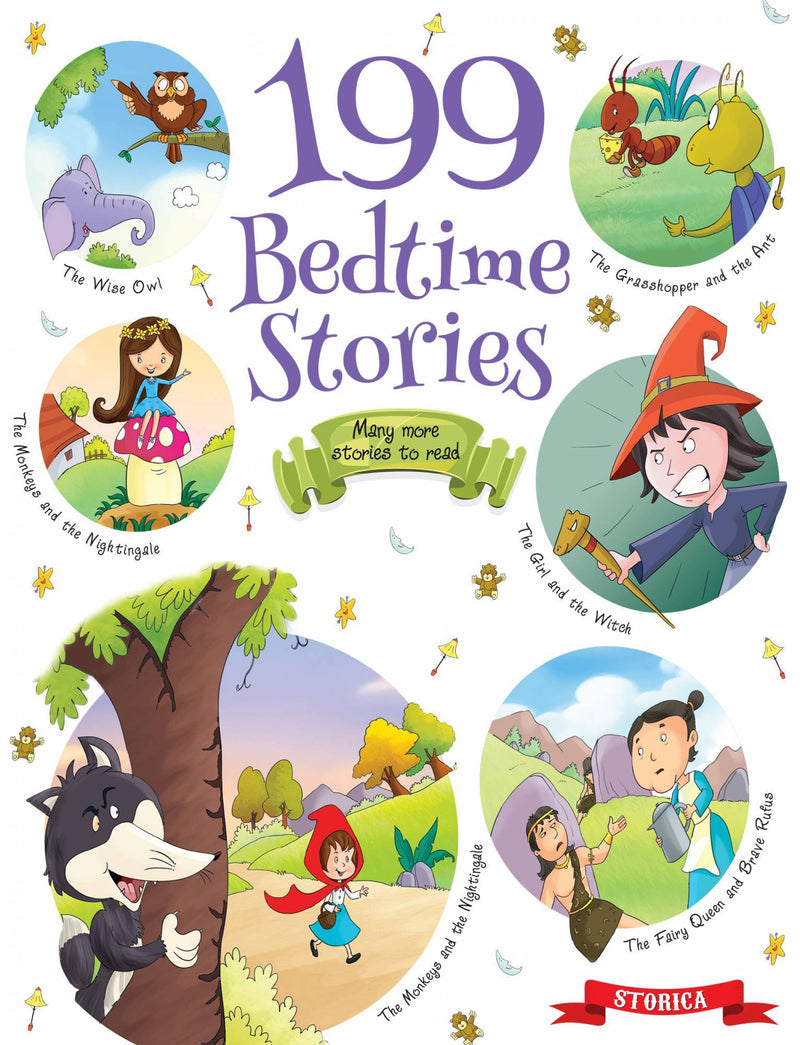 199 Bedtime Stoies - Exciting Bedtime Stories For 3 To 6 Year Old Kids Paperback The Kids Circle