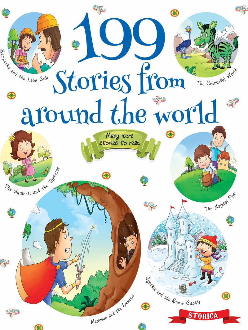 199 Stoies Franceom Around The World - Exciting Stories For 3 To 6 Year Old Kids Paperback The Kids Circle