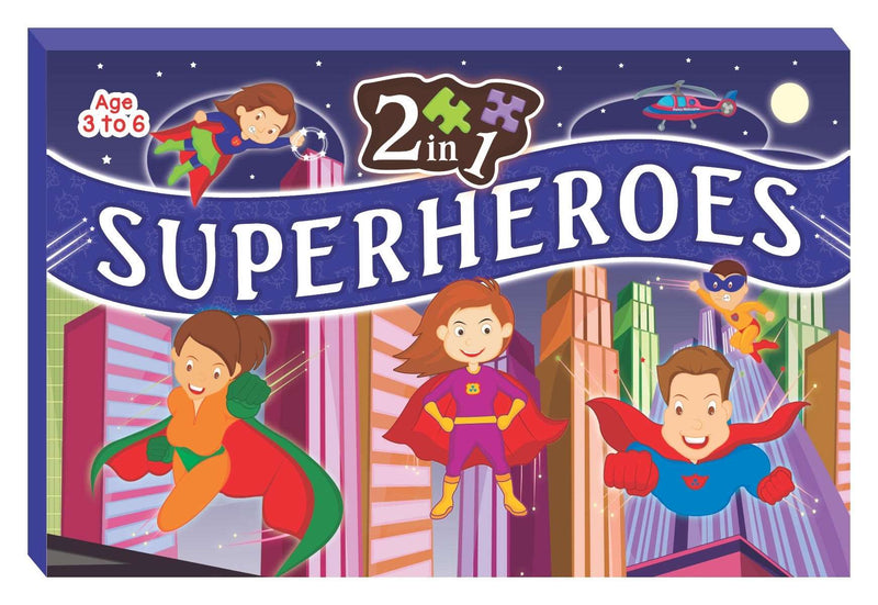 2 IN 1 Supersheroes By Art Factory The Kids Circle