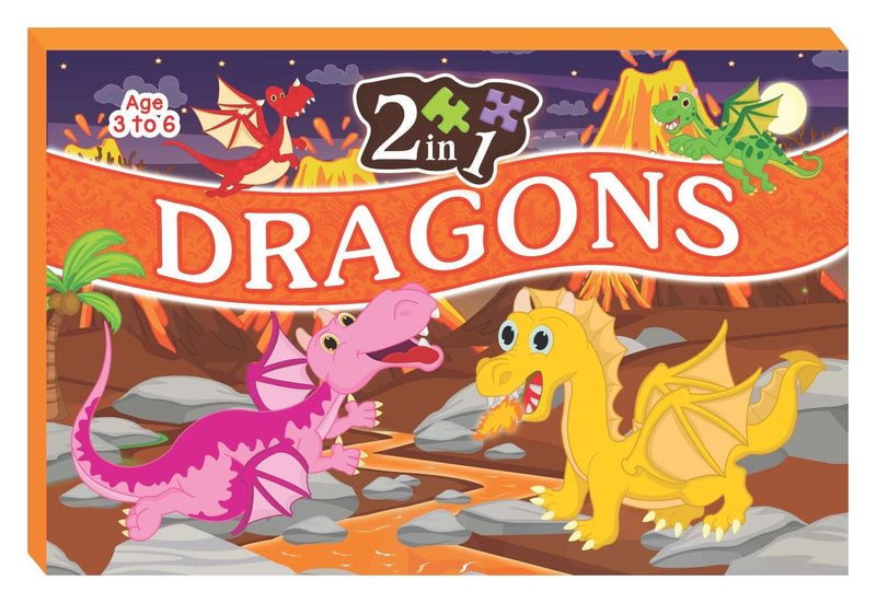 2 In 1 Dragons  By Art Factory The Kids Circle