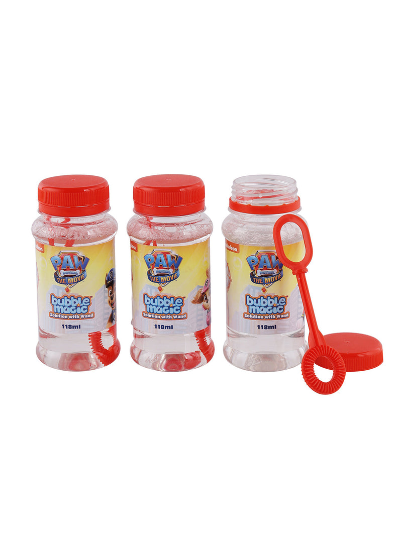 3 Pack 118 ML Solution with Wand PAW Patrol The Kids Circle