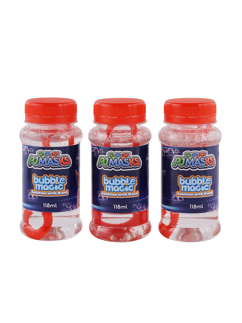 3 Pack 118 ML Solution with Wand PJ Masks The Kids Circle
