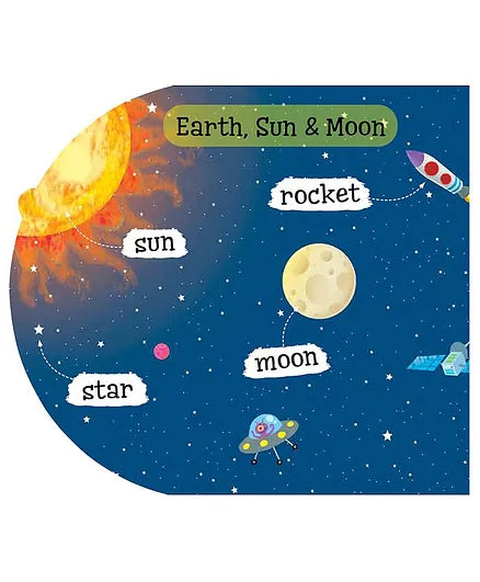 Pegasus Space - Picture Word Board Book
