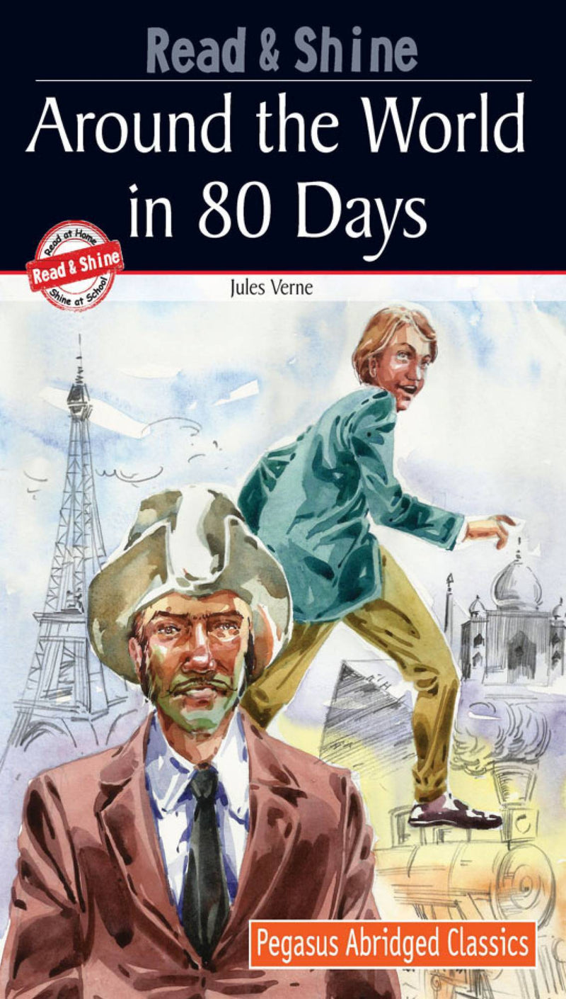 Around The World In 80 Days (Pegasus Abridged Classics) Paperback The Kids Circle