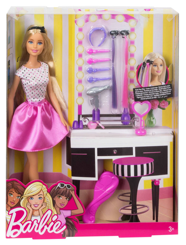 Barbie And Hair Accessories Set The Kids Circle