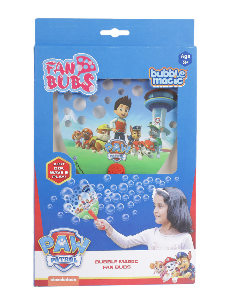 Bubble Magic Fan Bubs Paw Patrol The Kids Circle