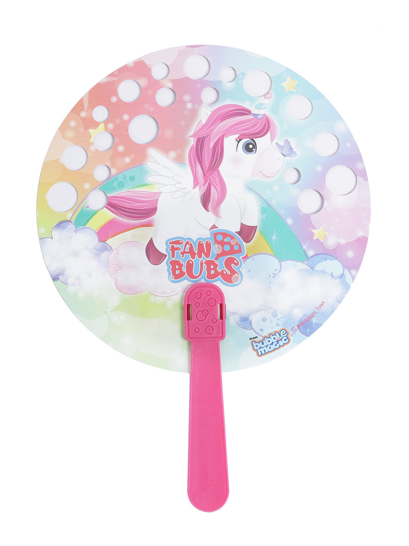 Bubble Magic Fan Bubs Unicorn The Kids Circle