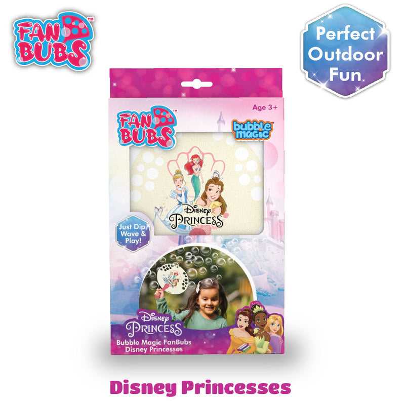 Bubble Magic FanBubs Disney Princesses Asst 1 The Kids Circle