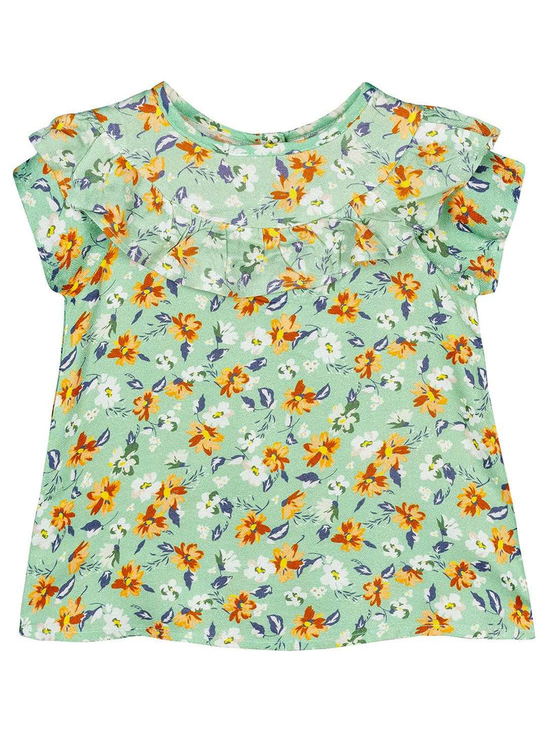 Budding Bees Floral Top The Kids Circle