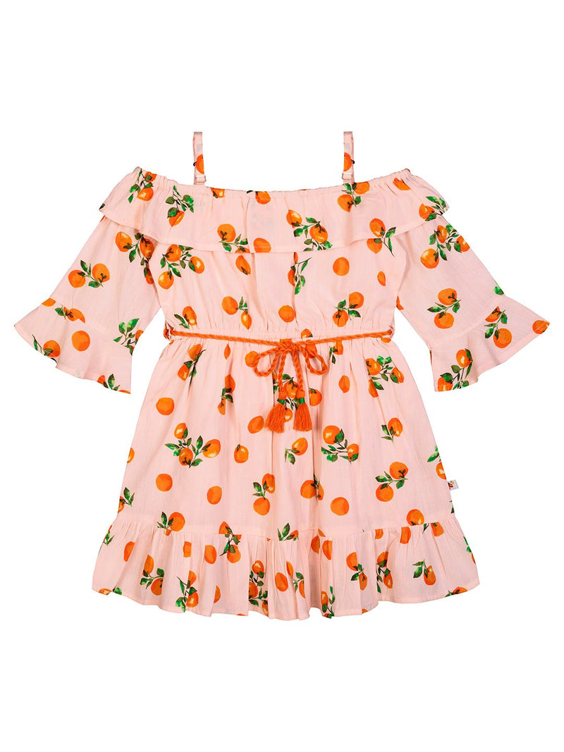 Budding Bees Girls Floral Off Should Dress The Kids Circle