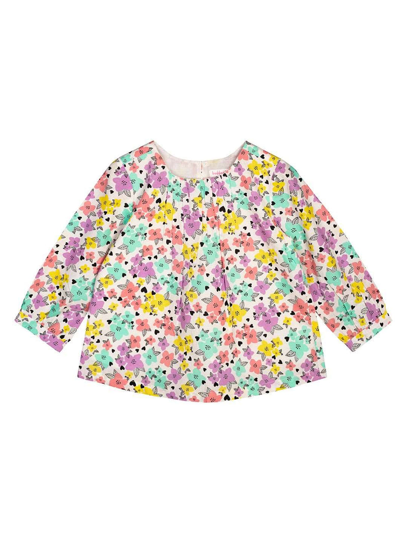 Budding Bees Girls Floral Top The Kids Circle