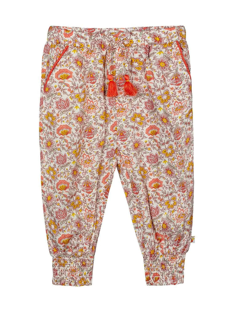 Budding Bees Infants Beige Printed Pant The Kids Circle