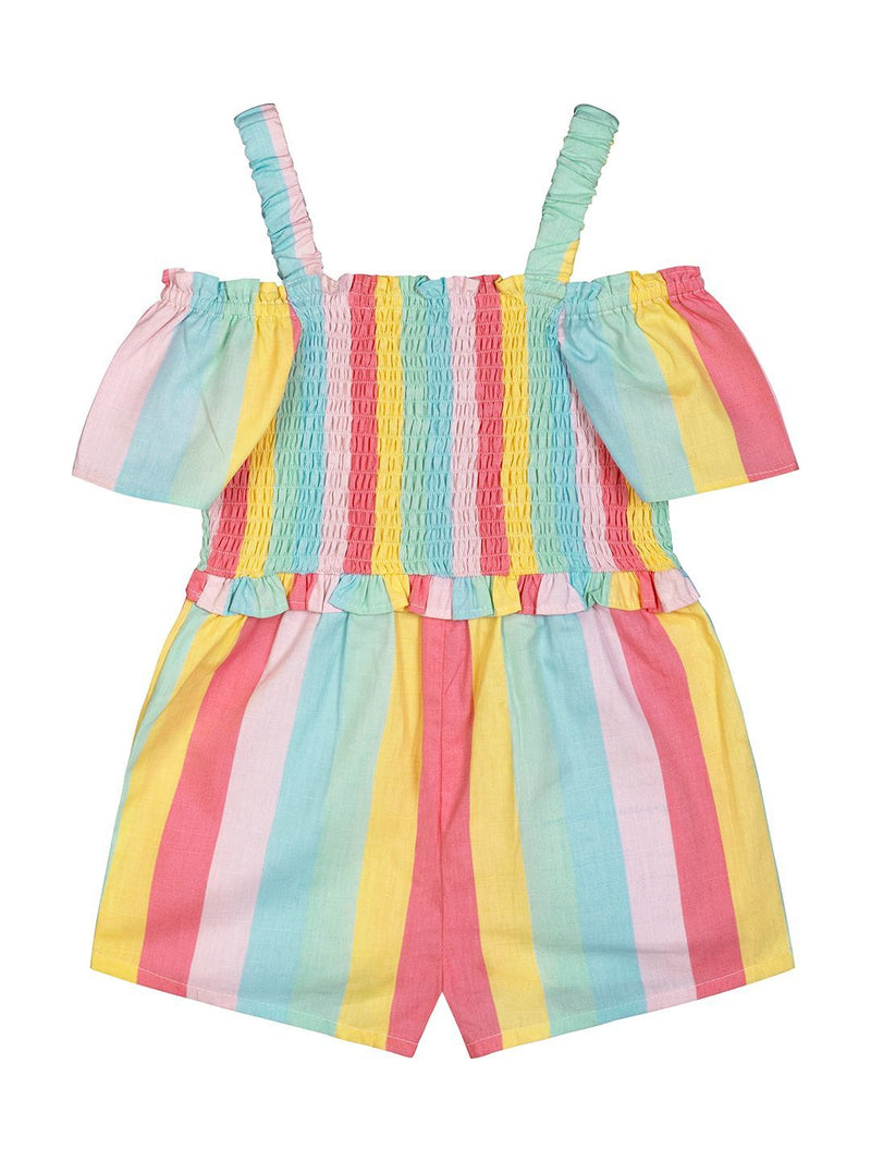 Budding Bees Infants Striped Smocked Playsuit The Kids Circle