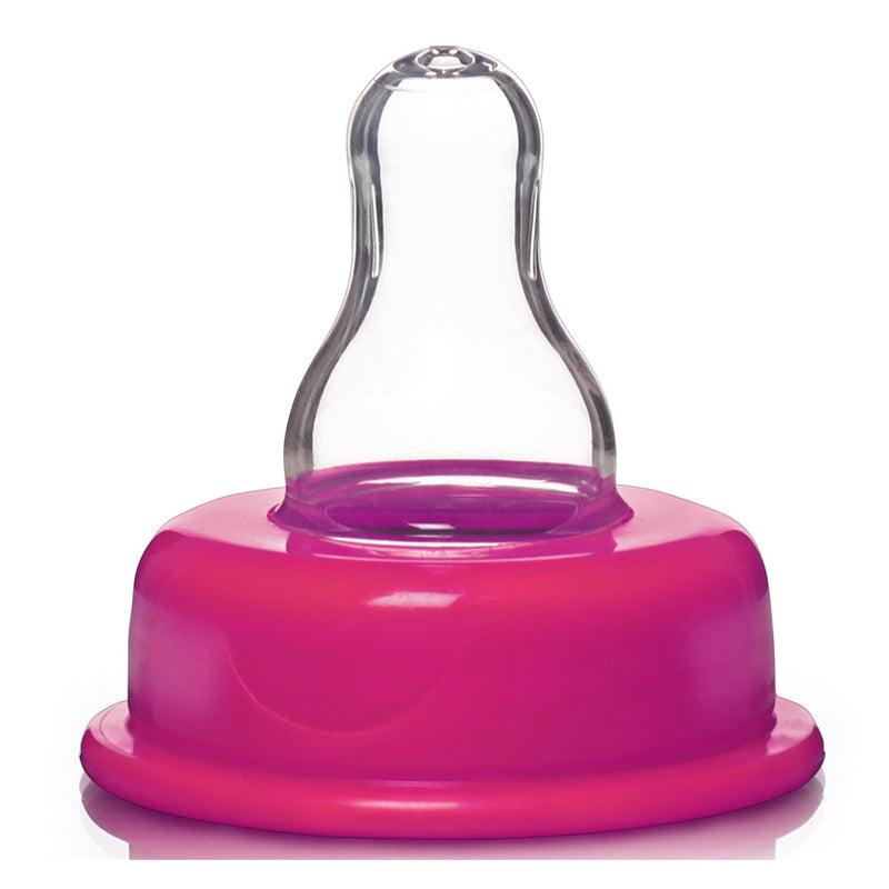 Buddsbuddy Choice+ Glass Baby Feeding Bottle - 125ml(pink)
