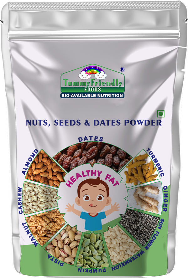 TummyFriendly Foods Premium Nuts, Seeds and Dates Powder | Dry Fruits Powder for Baby - 100g Cereal (100 g)