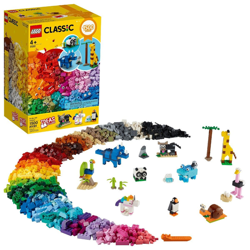 Lego Bricks And Animals - The Kids Circle