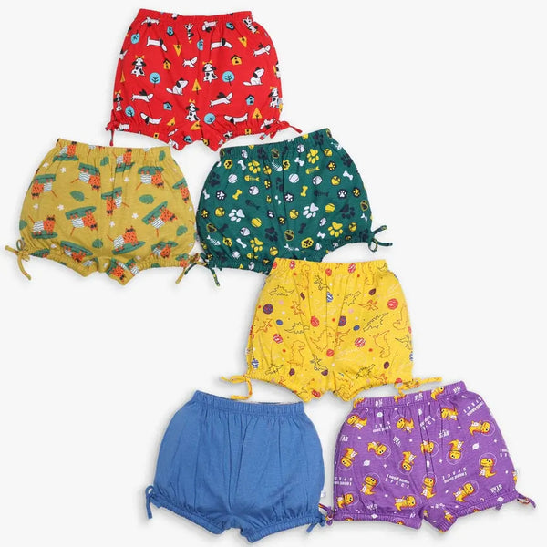 SuperBottoms Young Girl Bloomer-6 Pack (Paws Only - Finding Dino 2.0)