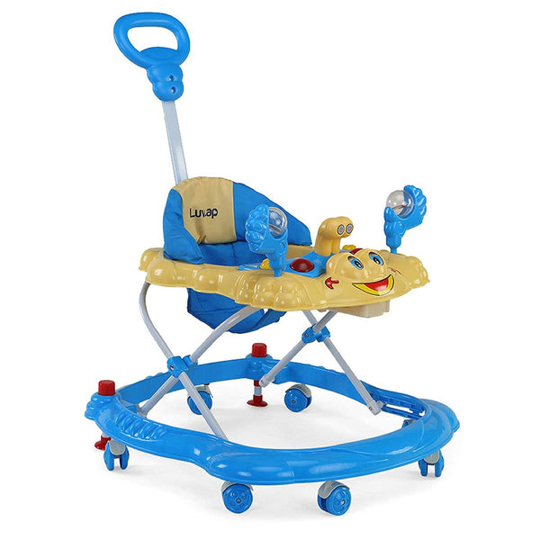 Luvlap Sunshine Baby Walker, Height Adjustable With Light & Music Toys, 6M+ - The Kids Circle