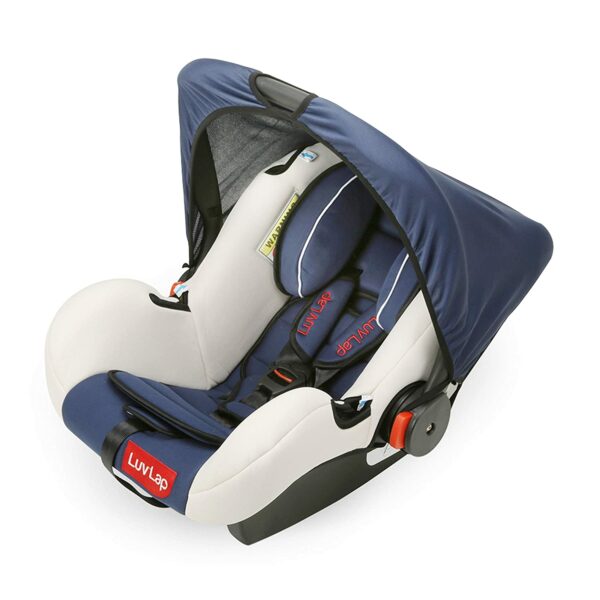 Luvlap Infant Baby Car Seat Cum Carry Cot  - Blue