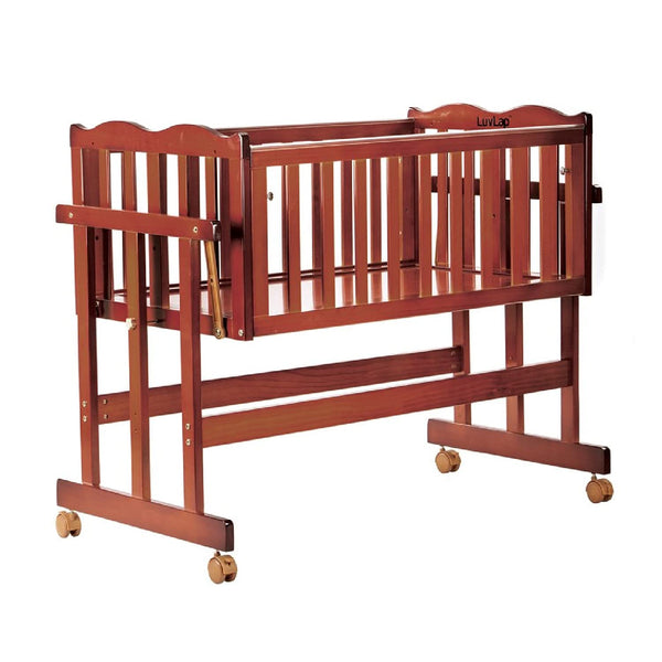 Luvlap Baby Wooden Cot C-30 - Cherry Red