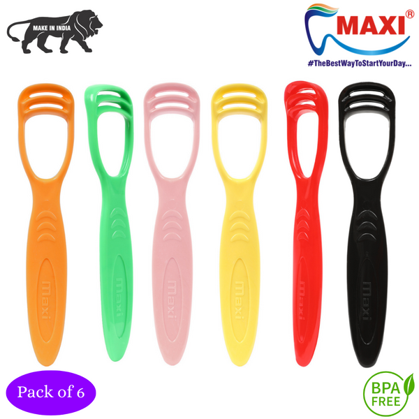 Maxi 1 Number Tongue Cleaner (Pack Of 6)