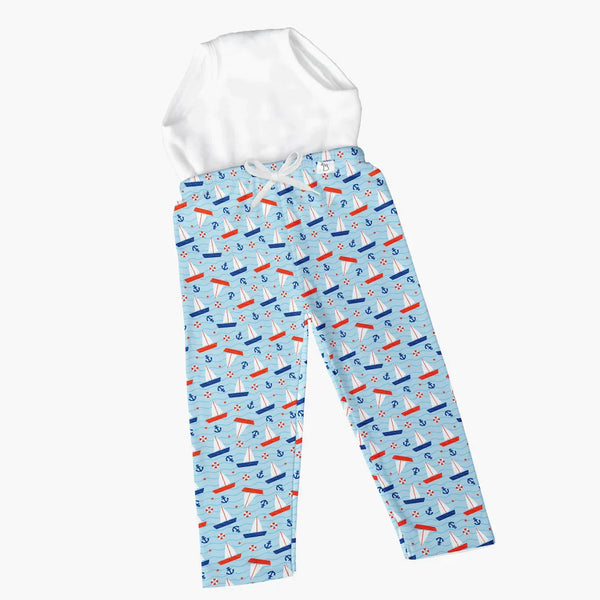 SuperBottoms Diaper Pants with drawstring - Sail Tales