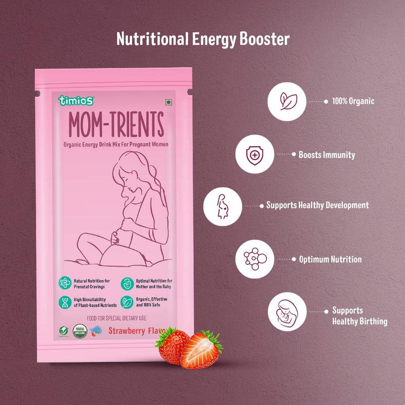 Timios Mom-Trient Energy Drink for Pregnant Mothers