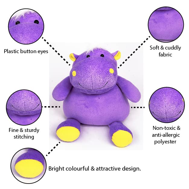 Winmagic Furrendz Value Tammy Hippo 10" - Purple