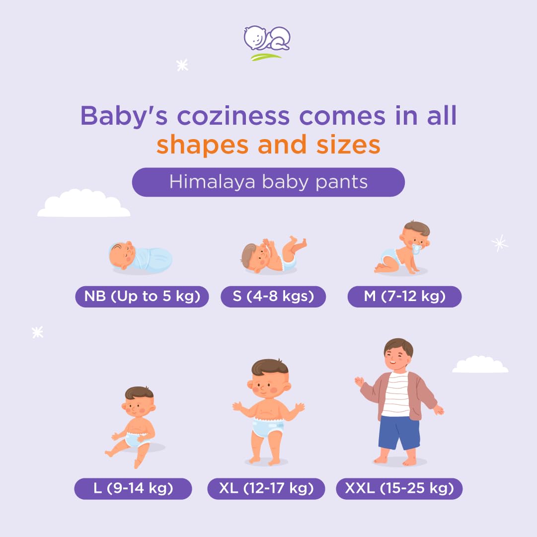 Himalaya Total Care Baby Pants Large