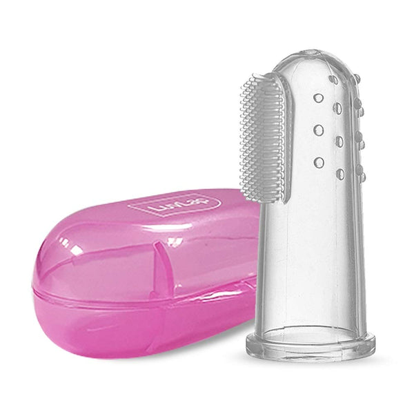 Luvlap Baby Finger Toothbrush With Case