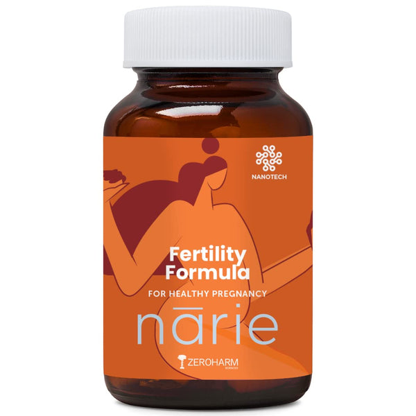 ZEROHARM Narie Fertility Formula Tablets | Natural Conception | Healthy Pregnancy | Prevents Pregnancy Complications | Shatavari, Jivanti, Shivalingi, Chaste Berry & Black Cohosh | 60 Veg Tablets