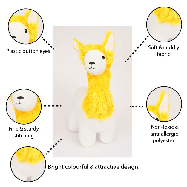 Winmagic Furrendz Value Sunshine Yellow Llama 10"
