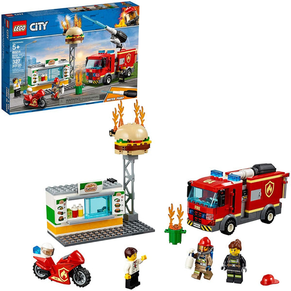 Lego Burger Bar Fire Rescue - The Kids Circle