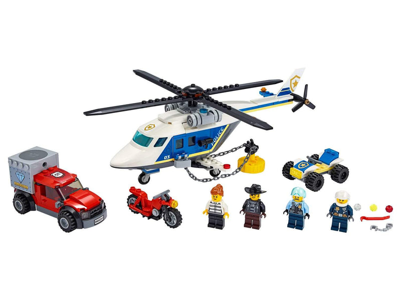Lego Police Helicopter Chase - The Kids Circle