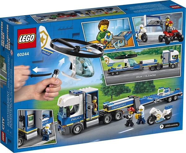 Lego Police Helicopter Transport - The Kids Circle