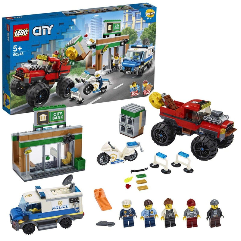 Lego Police Monster Truck Heist - The Kids Circle