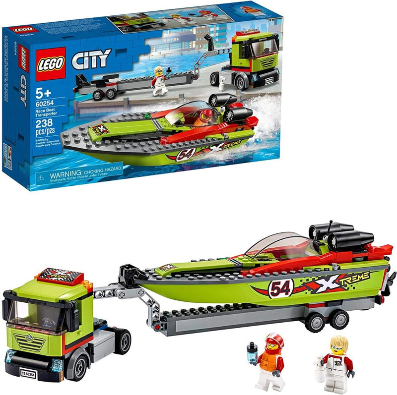 Lego Race Boat Transporter - The Kids Circle