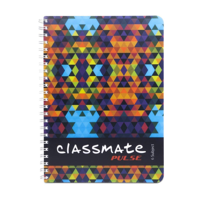 Classmate 6 Subject Unruled Notebook