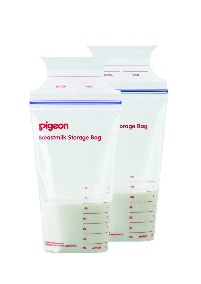 Pigeon Breast Milk Storage Bag 5 pcs,Pack of 2
