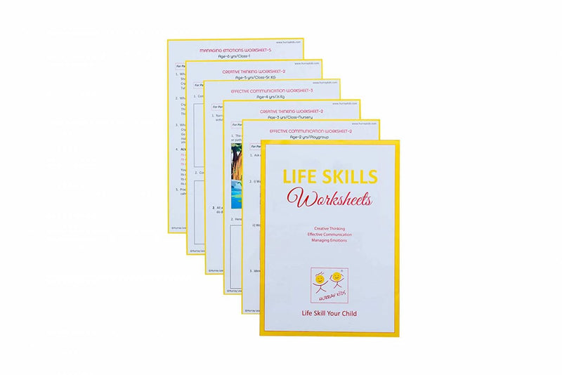 Hurray Kids Life Skills Worksheets (6 Years)