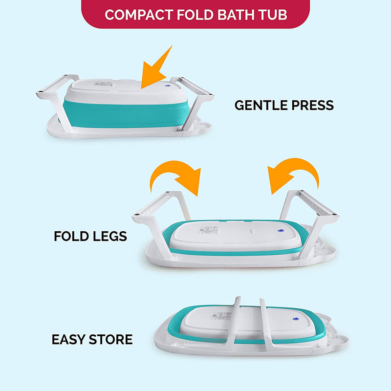 Luvlap Baby Splash And Fold Bathtub
