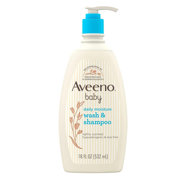 Aveeno Baby Wash & Shampoo 18 Ounce