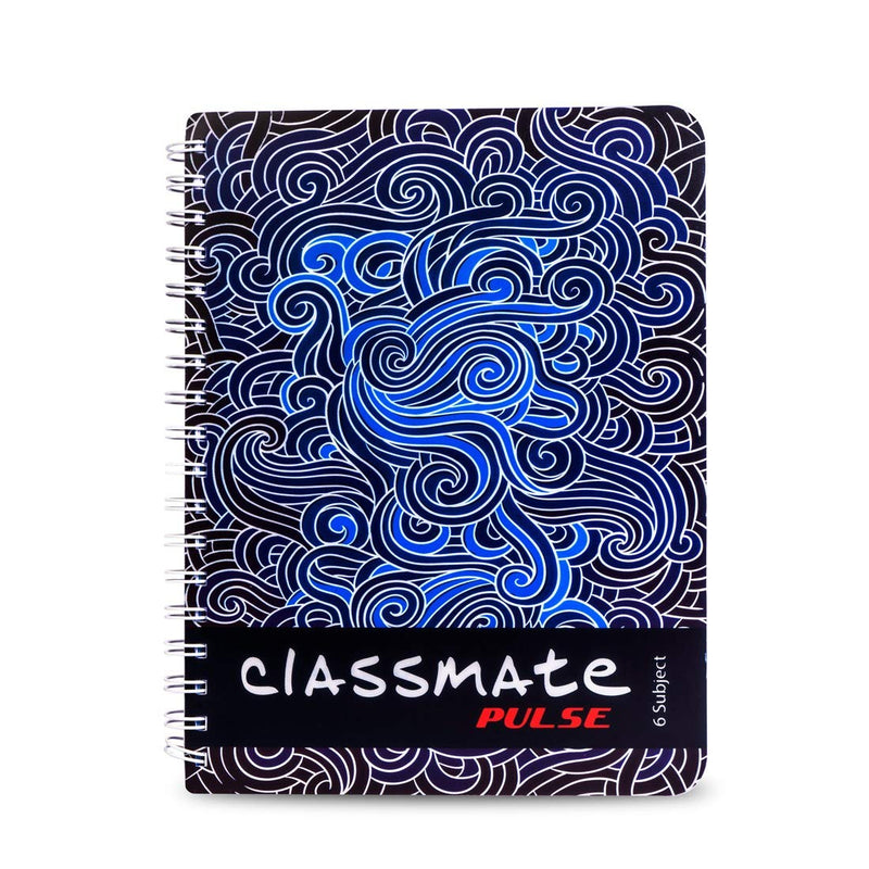 Classmate Pulse 6 Subject Unruled Notebook