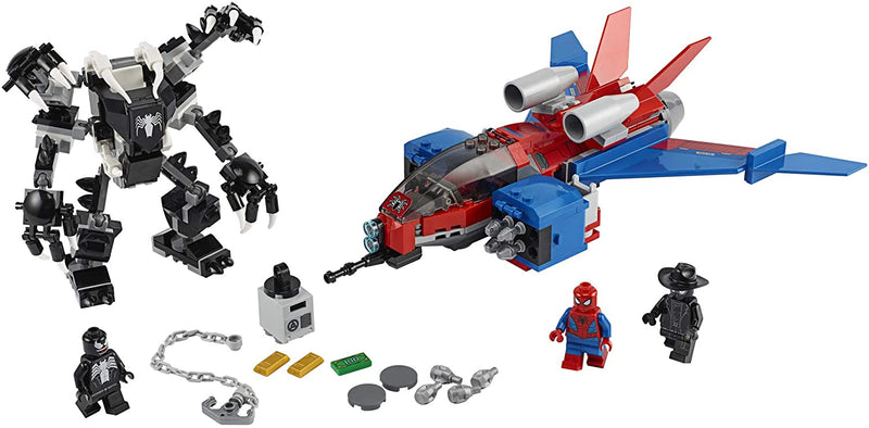 Lego Spiderjet Vs. Venom Mech - The Kids Circle
