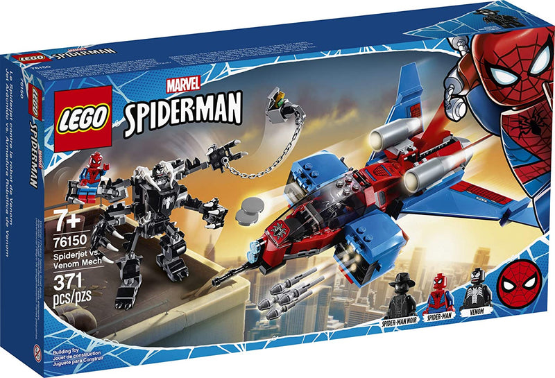 Lego Spiderjet Vs. Venom Mech - The Kids Circle