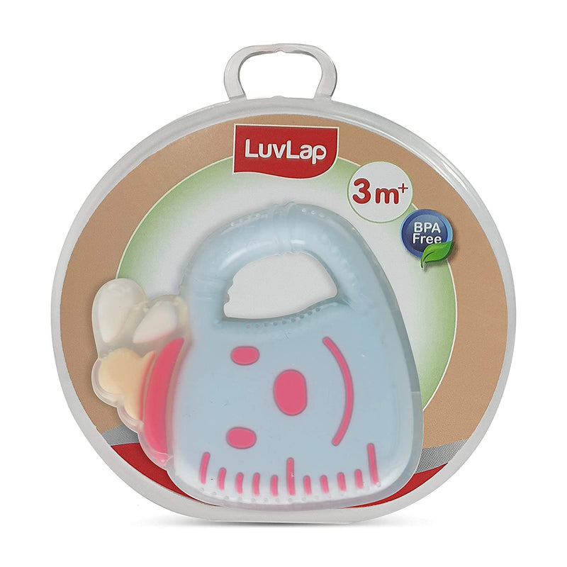 Luvlap Silicone Teether - Â Milk Time