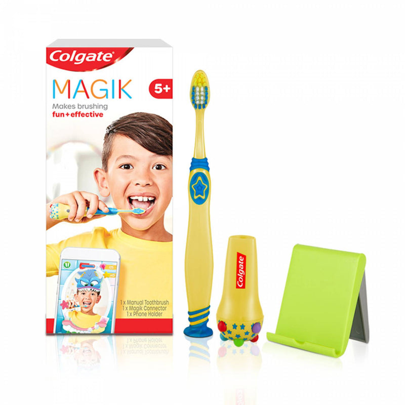 Colgate Magik Smart Toothbrush for Kids, Kids Toothbrush Timer with Fun Brushing Games - The Kids Circle
