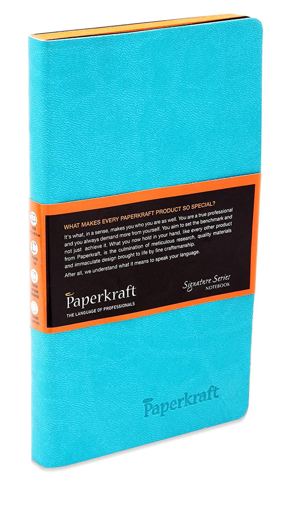 Paperkraft Signature Series Notebook - Orange pages