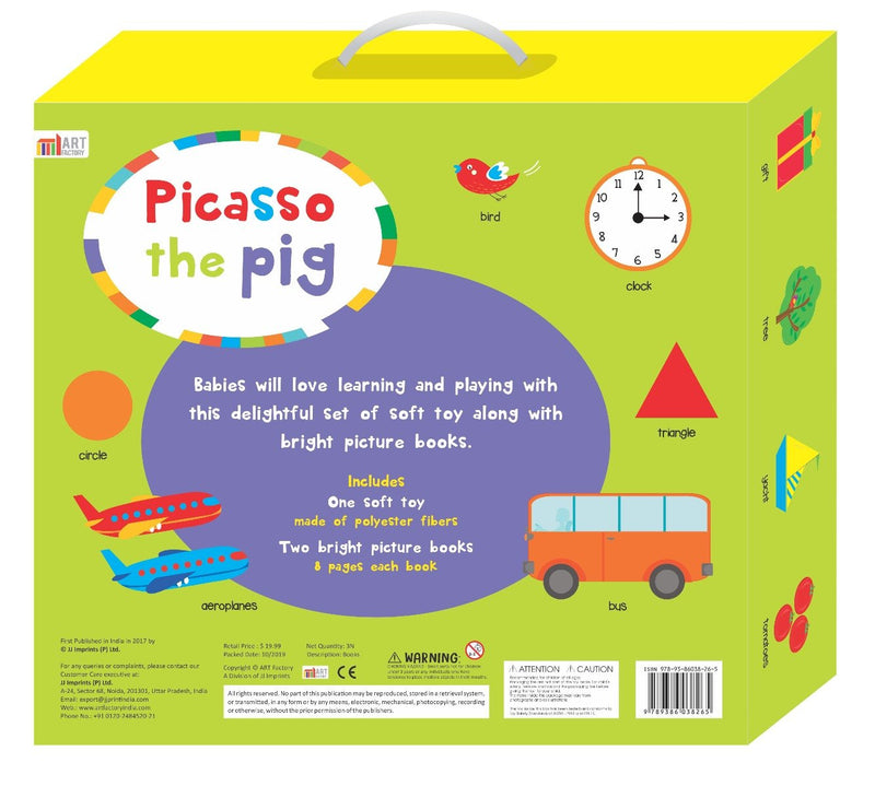 Learn With Picasso The Pig By Art Factory
